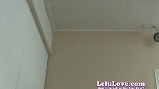 A rough guy has a conversation while showing off his hairy crotty