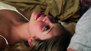 The husband gently fucked his sleeping sexy wife