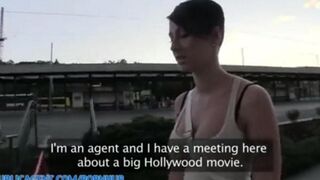 Ladies are getting fucked for money in outdoor settings