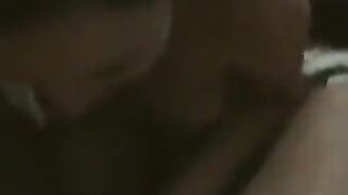 A fat woman dances naked in front of her husband, showcasing her allure
