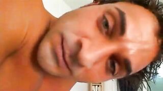 An Italian guy fucks two girls in a hot threesome sex