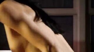 Couple fucked on the couch in a club full of people