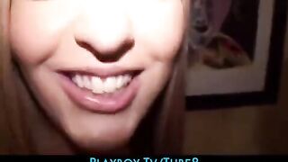 Sexual student has sex at the party with an unknown guy