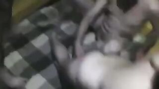 A friend fucked the wife of her husband, who was not against it