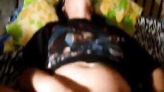 A narrow girl shows her pussy mastery in front of the camera