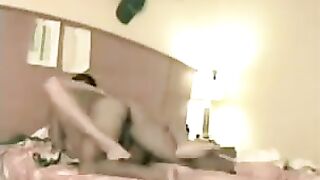 The girl spread her legs to get fucked in a steamy homemade scene