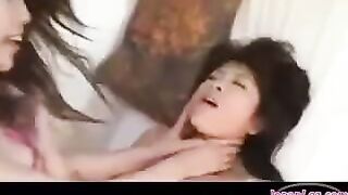 Korean girl has no shame to get fucked in front of cameras
