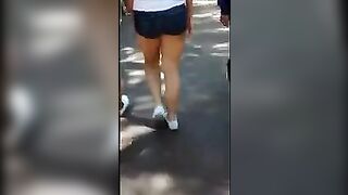 A student got caught for having a beautiful ass peeked at