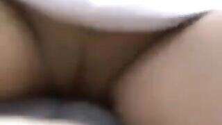 The girl is very hot and sexy, she gets cum on her pussy