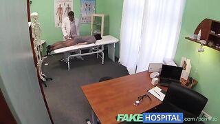 The patient was examined by a cunning doctor who wanted to have sex