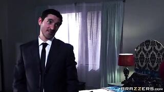 A nice man roughly fucked a beautiful whore in the mouth