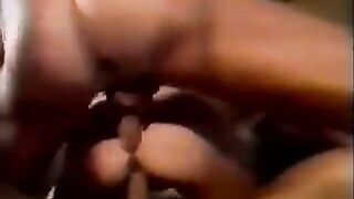 Sperm exchange through hands, a wild swingers group scene unfolds