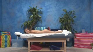 Relaxing erotic massage for a cute young lady
