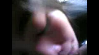 Carefully China broke her brother's dick in the mouth, an unforgettable sight