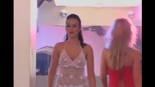 A hot orgy party began after the model show, where all the participants were sexy and very much excited