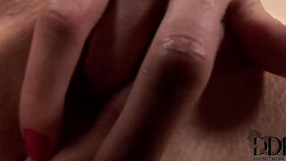 It was extremely pleasant to watch such a bitch - 18 y.o. brunette