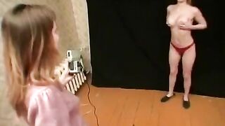 Two delicious Russian lesbians have an incredible, intimate experience at home