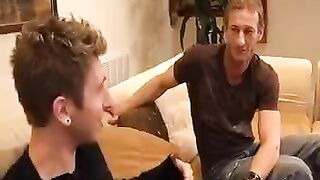A girl poses naked, her brother removes his clothes too