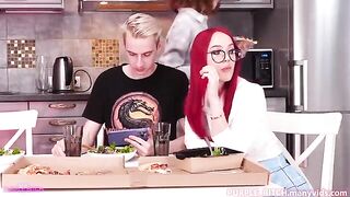 The pussy has its own temperature, and it can't be taken in the kitchen