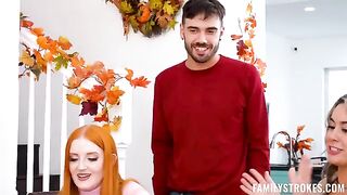 The Thanksgiving dinner is over and it's time to have some fun