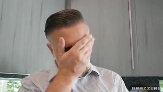 Cute couple fucked by a real estate agent for a new home