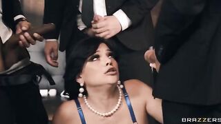 Formal Fuckfest: Mona's First Gangbang - perfect combination of formality and fucking