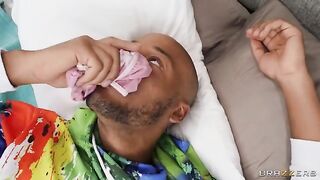 My brother’s nerdy GF is a total anal-loving freak!