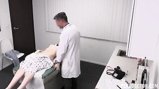 The doctor checked the boy’s body and then began to caress him