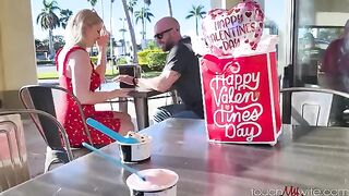 A holiday treat for the husband in the form of sex