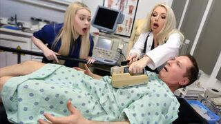 The hospital is hellish, but the doctor has a ass of a goddess
