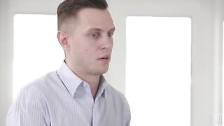 A guy fucked his girlfriend's mom with pleasure