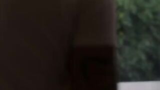 Two guys fucked an Asian slut in her holes
