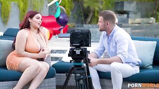 Extra-hot busty pornstar Natasha Nice gets fucked in anal by chance