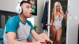 A woman gets what she wanted – a full glass of hot sperm