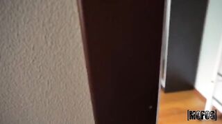 Spying for a roommate, he was caught in the act, shocked and embarrassed