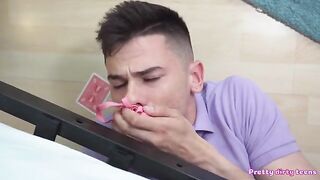 College girls get so horny that they must masturbate with their panties