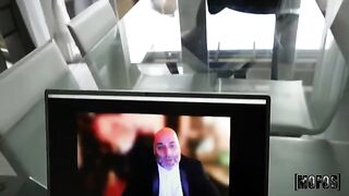 Close the video call and come to fuck with me
