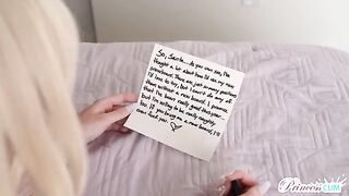Babe in a New Year's mood gets herself fucked hard and deep