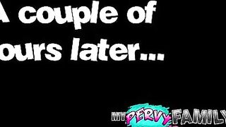 Stepsister got jerked off after her bro told her to calm down
