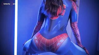 SpiderMan No Way Home XXX Parody, Fuck me in Latex Lingerie Cosplay Part 1 - Big Ass Latina