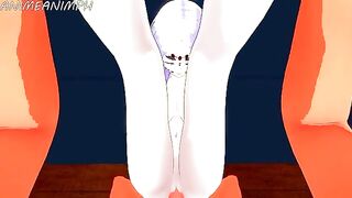 The Spider Demon (Mother) fucks with Tanjiro Kamado in an intense 3D uncensored scene