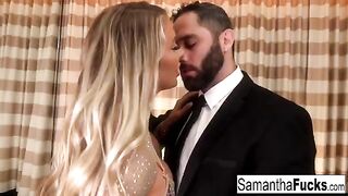 Busty blonde Samantha Saint gets fucked in a hotel room on PUBA