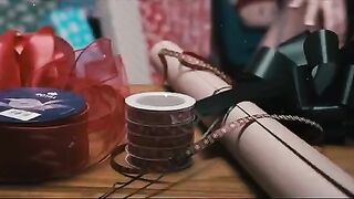 Two naughty elves in intense butt play action