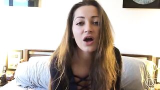 I watched a dirty video and cum on the girl’s face