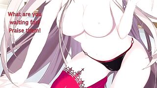 Saint and sinner - a hot fate grand order hentai joI scene