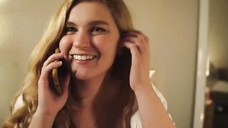 Make your girlfriend cum over the phone with hot JOI action