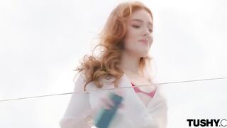 The desires of our princess are the law for us. A daring outdoor encounter