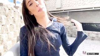 Her mouth has created a real miracle, a stunning blowjob scene captured in POV style