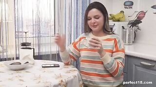 Small boobs are not a problem for a hot pussy hole
