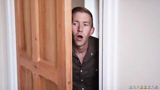 The guy is ready to fuck at any moment, without warning